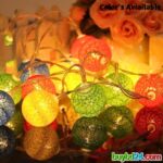 Cotton Ball Fairy Light-16ft