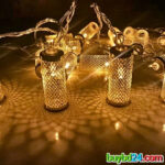 Long Bulb Shape Metal Fairy Light