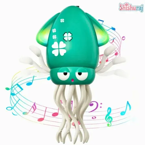 Dancing Musical Squid Sensor Toy