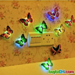 LED Butterfly 3pcs - Image 3