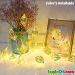 Metal Leaf Fairy Light-16ft