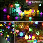 Snow Ball Fairy Light-16ft - Image 4