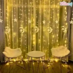 Moon Star LED Curtain Light (12ft) - Image 3