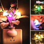 LED Mushroom Night Wall Lamp