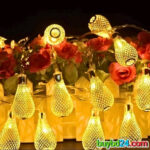 Bulb Shape Metal Fairy Light