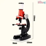 1200X Kids Microscope Kit Price in Bangladesh | Educational Science Experiment Toy for Primary School - Image 3