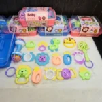 16pcs Baby Rattle Toy Set Price in Bangladesh | Newborn Sensory & Learning Toy Kit - Image 3