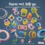 16pcs Baby Rattle Toy Set Price in Bangladesh | Newborn Sensory & Learning Toy Kit - Image 5