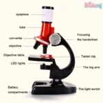 1200X Kids Microscope Kit Price in Bangladesh | Educational Science Experiment Toy for Primary School - Image 6
