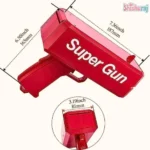 High Speed Supreme Money Gun Toy with Fake Money - Image 3