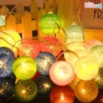 Cotton Ball Fairy Light-16ft - Image 2