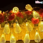 Bulb Shape Metal Fairy Light