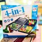 4 in 1 Magnetic Indoor Game Board - Image 5