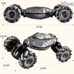 Gesture Sensing 4WD RC Stunt Car Price in Bangladesh | Hand Control Remote Car with Lights & Music - Image 3