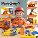 Kids Tool Set Price in Bangladesh | Montessori Educational Tool Combination Toy for Kids - Image 5