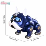 Dance Music Bulldog Robot Toy Price In BD | Intelligent Interactive Dog with Light for Kids | ShishuRaj - Image 4