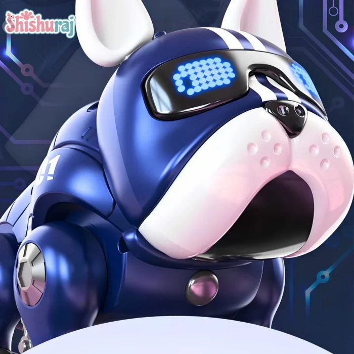 Dance Music Bulldog Robot Toy Price In BD | Intelligent Interactive Dog with Light for Kids | ShishuRaj - Image 6
