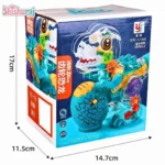 Dinos Transparent Gear Toy Price In BD | Light & Music Bump and Go Dinosaur Toy for Kids | ShishuRaj - Image 2