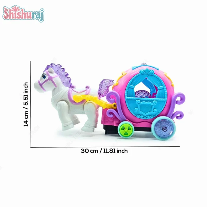 Horse Carriage Battery Operated Toy