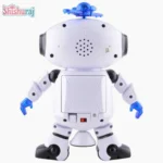 Walking Dancing Robot Toy Price In BD | 360° Spinning LED Light & Music for Toddlers | ShishuRaj - Image 4