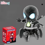 Spider Hero Dancing Robot Toy Price In BD | Musical Light Electric Action Figure for Kids | ShishuRaj - Image 3