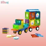 Magnetic Building Tiles 43pcs Price In BD | STEM Educational Toy for Kids | ShishuRaj - Image 2