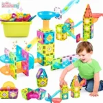 Magnetic Building Set 61pcs | DIY Creative Thinking STEM Toy for Kids | ShishuRaj