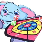 Kids Dart Board Target Game | Montessori Sticky Ball Sports Toy | Indoor Outdoor Play | ShishuRaj - Image 3