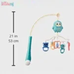Musical Crib Mobile Bed Bell Toy BD | Baby Hanging Rattle & Cot Mobile | ShishuRaj - Image 3