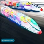 Transparent Gear Train Toy with Lights & Music Price In BD | Baby Educational Toy | ShishuRaj - Image 3