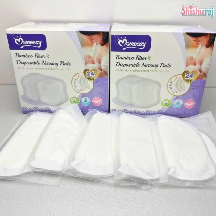 Momeasy Bamboo Fiber Disposable Nursing Pads Price In BD | 24pcs | ShishuRaj - Image 2