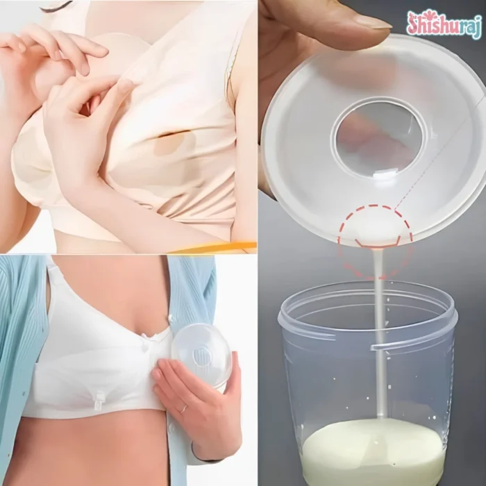Momeasy Breast Milk Collection Shells Price BD |  2pcs | Reusable Milk Collector | ShishuRaj - Image 2