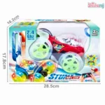 2.4G Stunt Car Price in BD | 360° Spray Smoke Car For Kids | Remote, Watch & App Control | ShishuRaj - Image 2