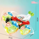 2.4G Stunt Car Price in BD | 360° Spray Smoke Car For Kids | Remote, Watch & App Control | ShishuRaj - Image 5
