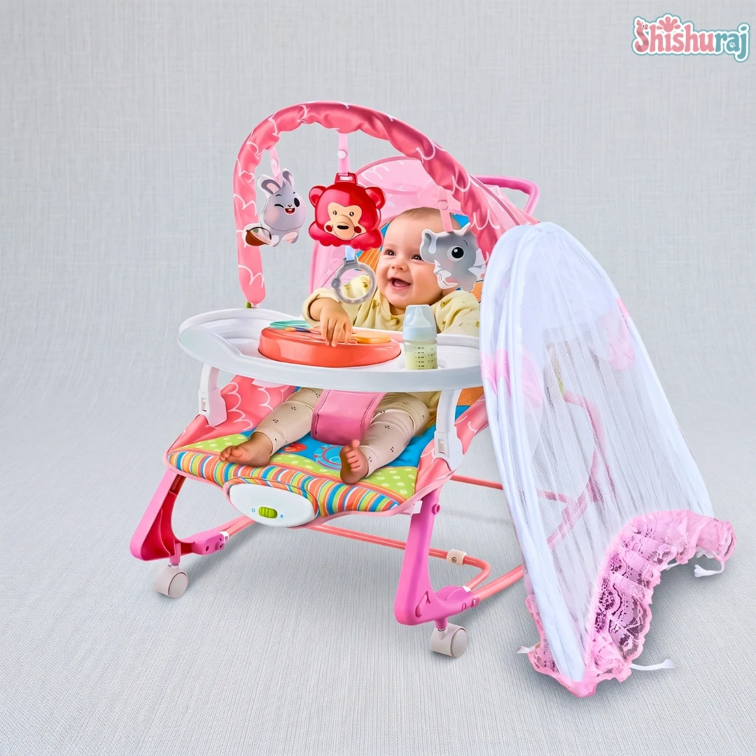 qkcf3jbjkj4uglxz7zai Hu-Baby 4-in-1 Baby Rocking Chair