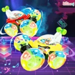 2.4G Stunt Car Price in BD | 360° Spray Smoke Car For Kids | Remote, Watch & App Control | ShishuRaj - Image 6