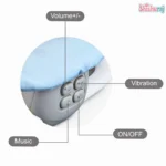 Hu-Baby Rhythmic Baby Rocker Price in BD | Remote Control & Projection Lamp | Vibration & Music | ShishuRaj - Image 4